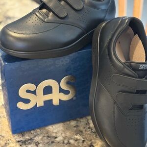 SAS Black Men's Loafers & Slip-Ons